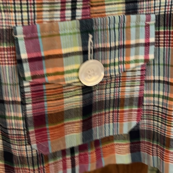 Talbots madras plaid cotton jacket - Picture 2 of 7
